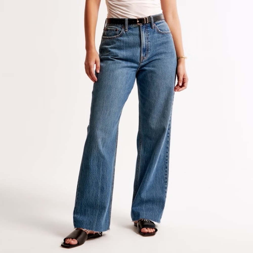 Abercrombie & Fitch Baggy Curve Love jeans sz 30 / 10
